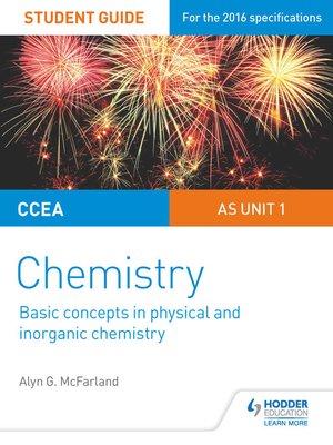 cover image of CCEA AS Chemistry Student Guide, Unit 1